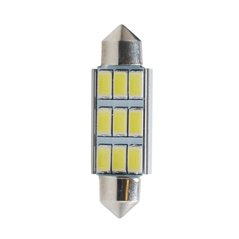 LED L347W - C5W 42mm 9xSMD5630 RAD. CANBUS White