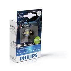 Philips X-Treme Vision Festoon C5W LED T14x30 4 000 K SV8,5 12V 1W X1