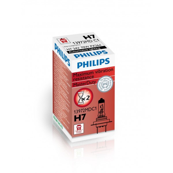 Philips H7 MasterDuty PX26d 24V 70W C1