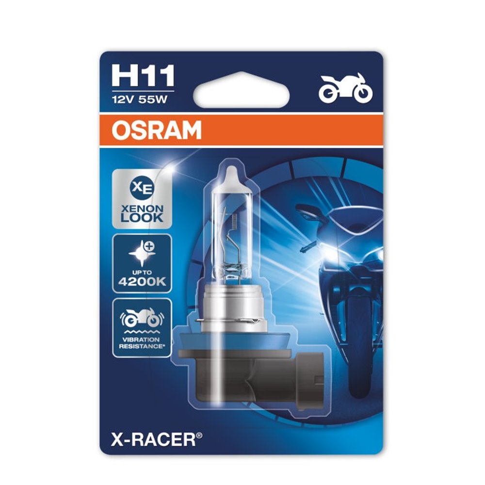 OSRAM X-RACER® 64211XR-01B H11 PGJ19-2 12V 55W