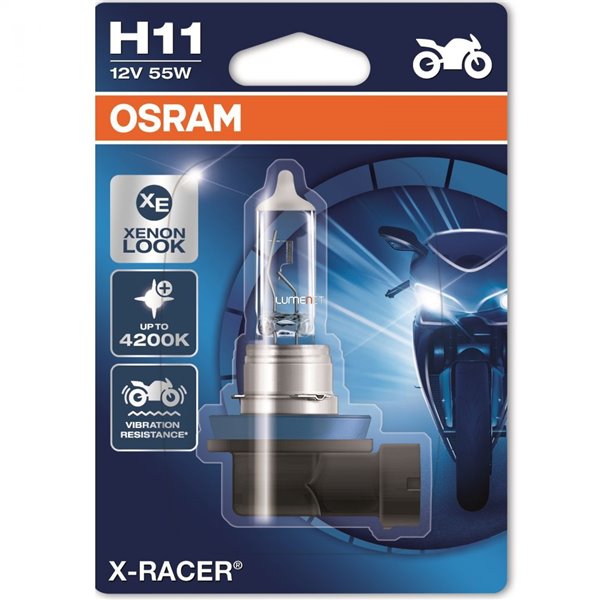 OSRAM X-RACER® 64211XR-01B H11 PGJ19-2 12V 55W