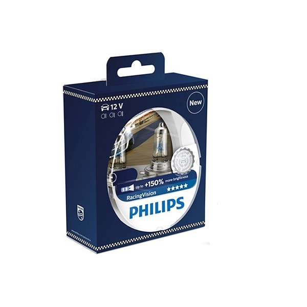 Philips H4 RacingVision P43t-38 12V 60/55W S2