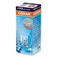 Halogen OSRAM SUPER BRIGHT H3 PKX22s 12V 100W