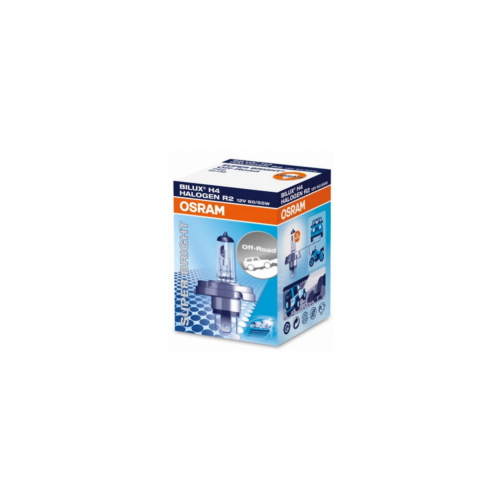 Halogen OSRAM SUPER BRIGHT PREMIUM H4 P43T 12V 100/90W