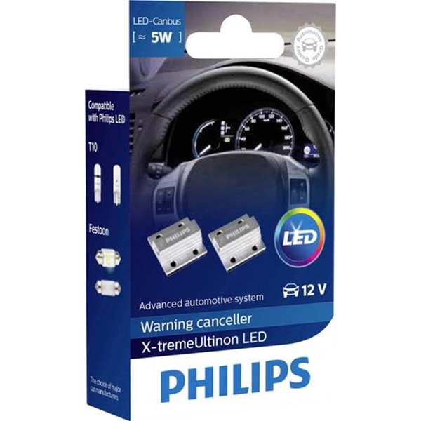 Philips CANbus control unit for signaling LED lamps 5W 12V5W  X2