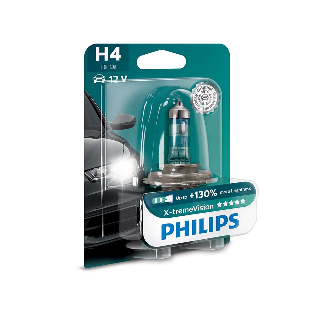 Philips H4 X-tremeVision 12V60/55W P43t-38 B1