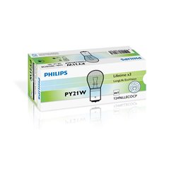 Philips PY21 LongLife EcoVision 12V21W BAU15s CP