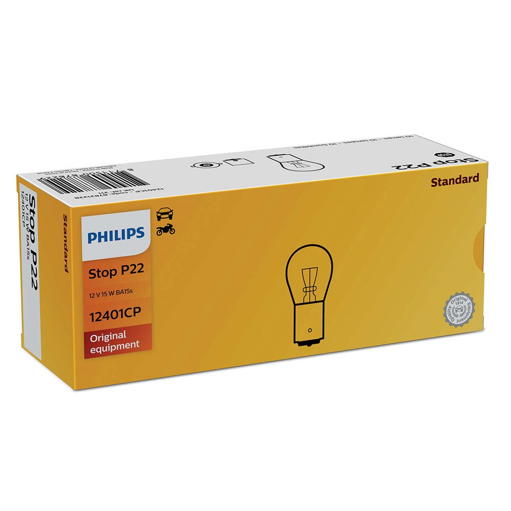 Philips Stop P22 12V15W BA15s CP