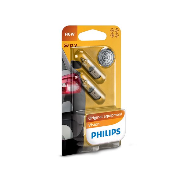 Philips H6W 12V6W BAX9s B2