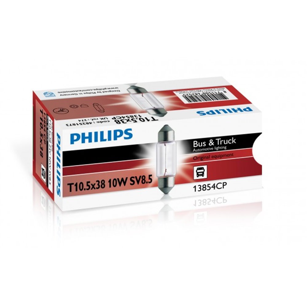 Philips Festoon T10,5x38 10W 24V10W SV8,5 CP