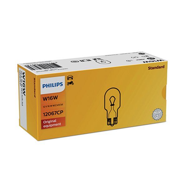 Philips Vision W16W 12V W2,1x9,5d 12067CP