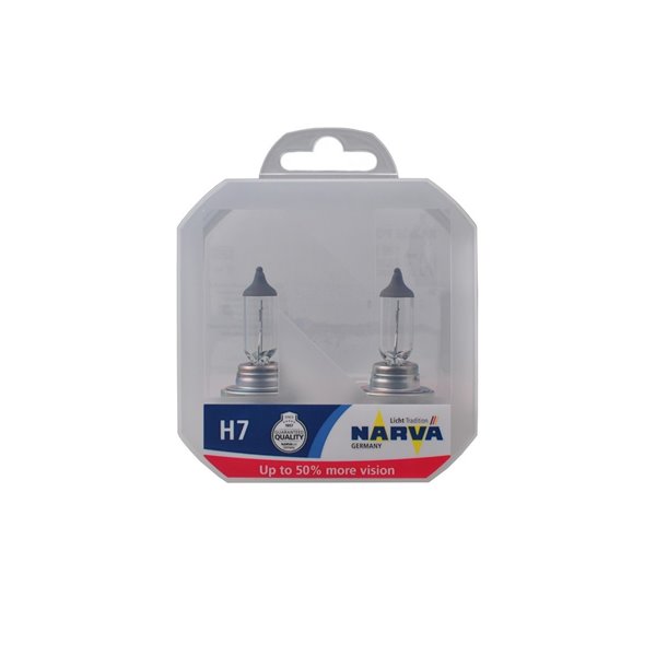 NARVA SET H7 RP50+ PX26d 55W 12V