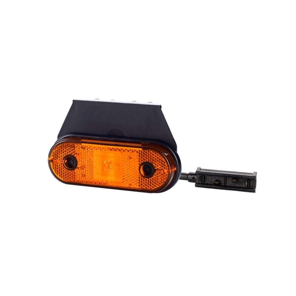 HORPOL LED marker - HOR61 LD650 orange with reflector, hanging 12/24V ECE