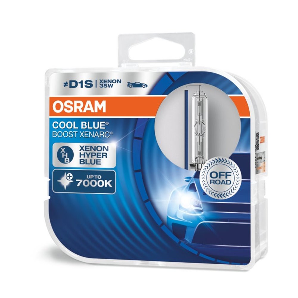 OSRAM XENARC D1S COOL BLUE BOOST PK32d-2 66140 DUO