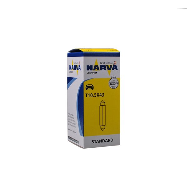 NARVA C10W 11x41 SV8,5 10W 12V