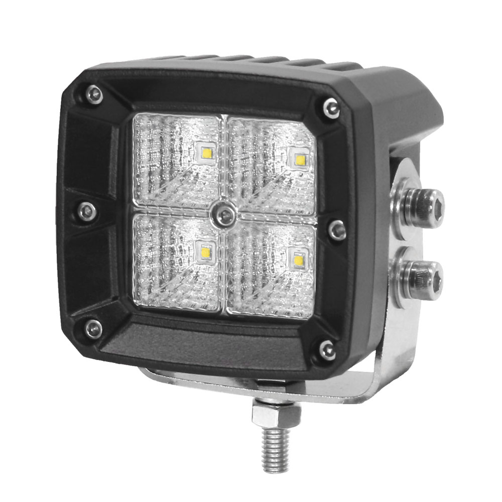 Work Light - Performance Series - Square 4x5W LED 20W 10-32V Flood