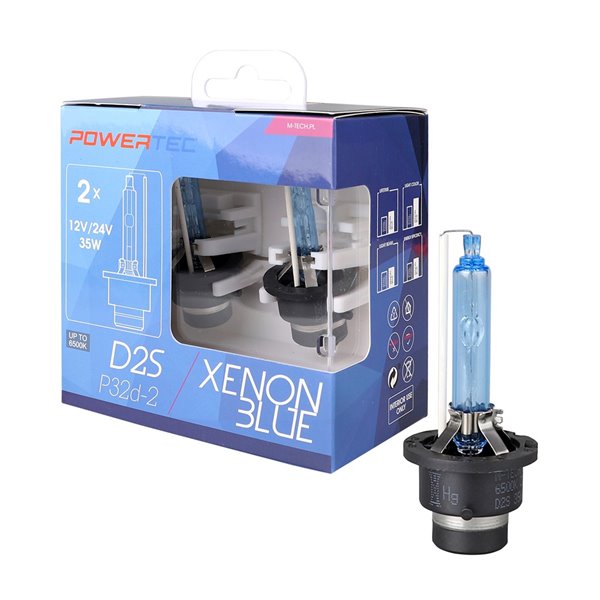 Powertec Xenon Blue D2S DUO