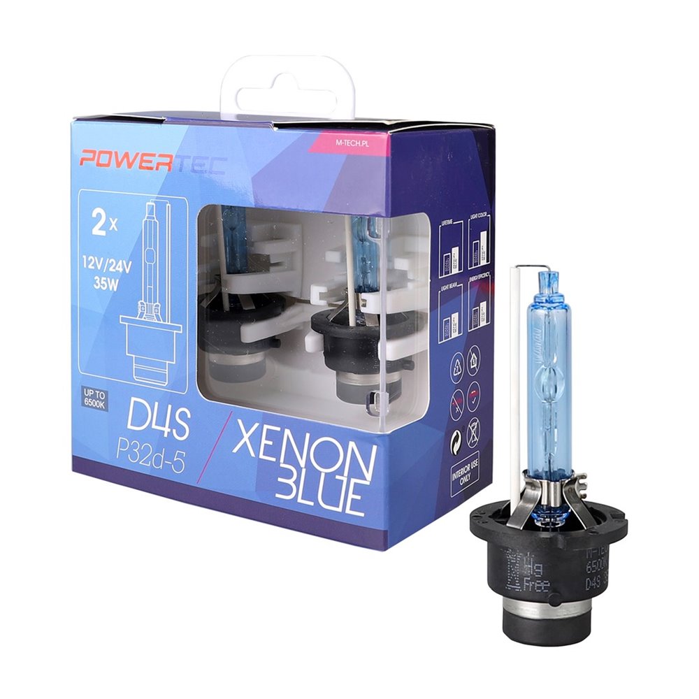 Powertec Xenon Blue D4S DUO