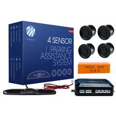 Parking assist system - CP24 with buzzer 22 mm - black