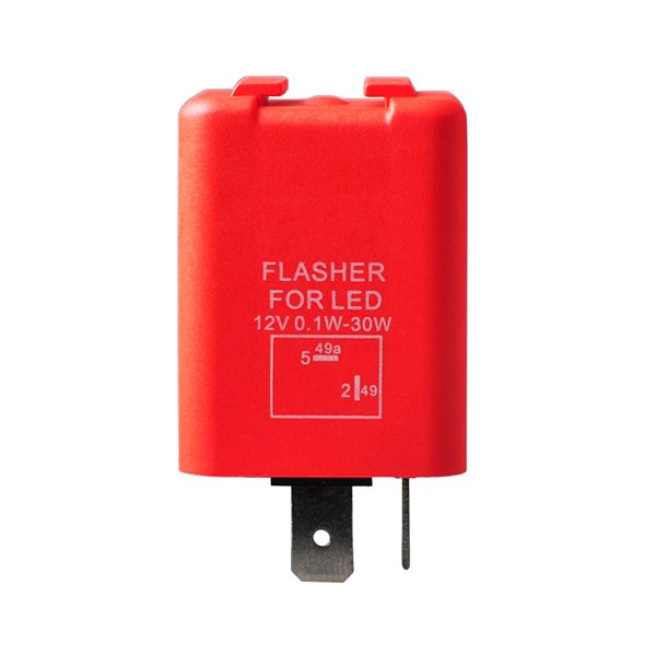 FLL007, 12V, 2P, red cover