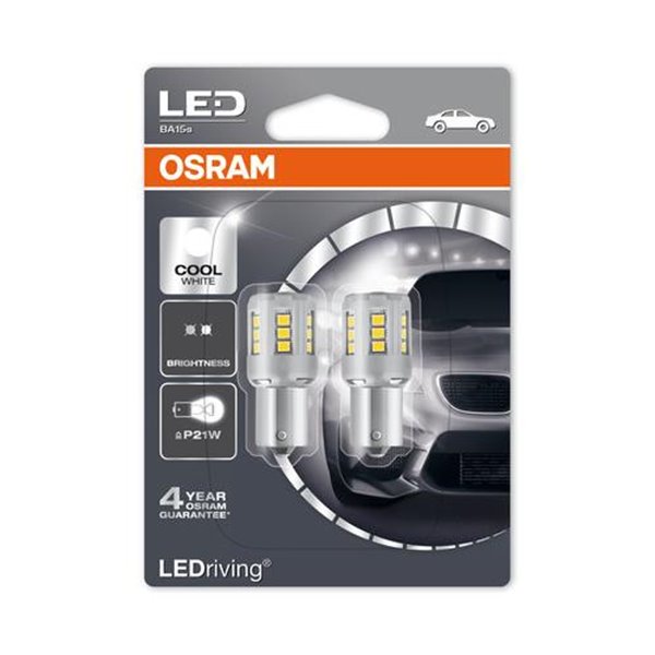 OSRAM LEDriving® 7556CW 2W BA15S 12V Cool White 6000K