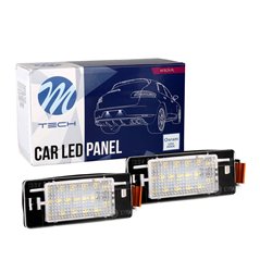 LED license plate light OPEL Vetra C 18SMD