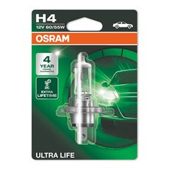 Osram ULTRA LIFE H4 P43t 12V 60/55W 64193ULT-01B