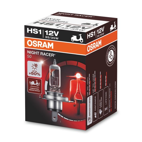 Osram NIGHT RACER HS1 PX43t 12V 35/35W 64185NR5