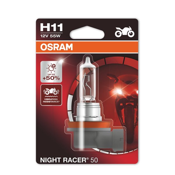 Osram NIGHT RACER H11 PGJ19-2 12V 55W 64211NR5-01B