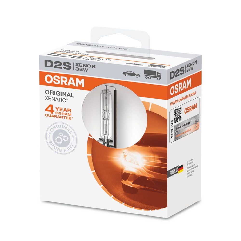 Osram XENARC Original D2S P32d-2 V 35W 66240-1SCB