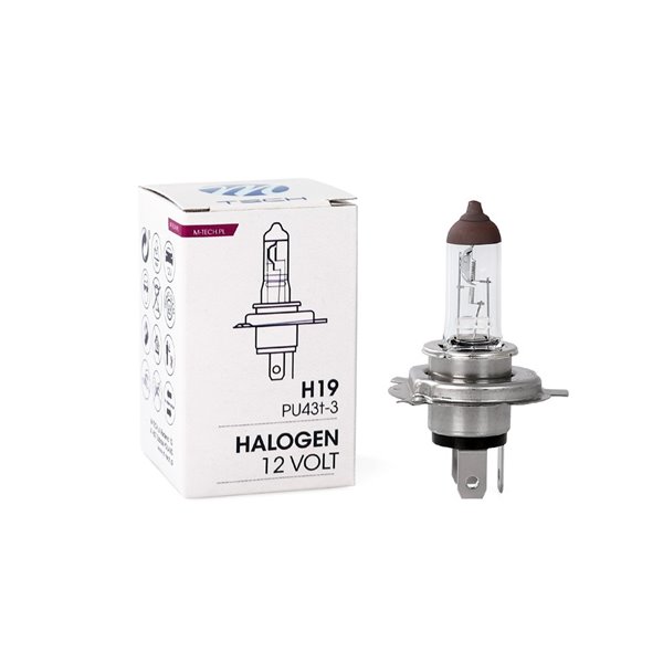 Żarówka halogenowa M-TECH H19 12V60/55W PU43T-3