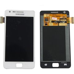 LCD a dotyková plocha pre Samsung I9100 z rámikom originál