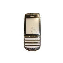 Dotyková plocha Nokia Asha 300 + rámik originál