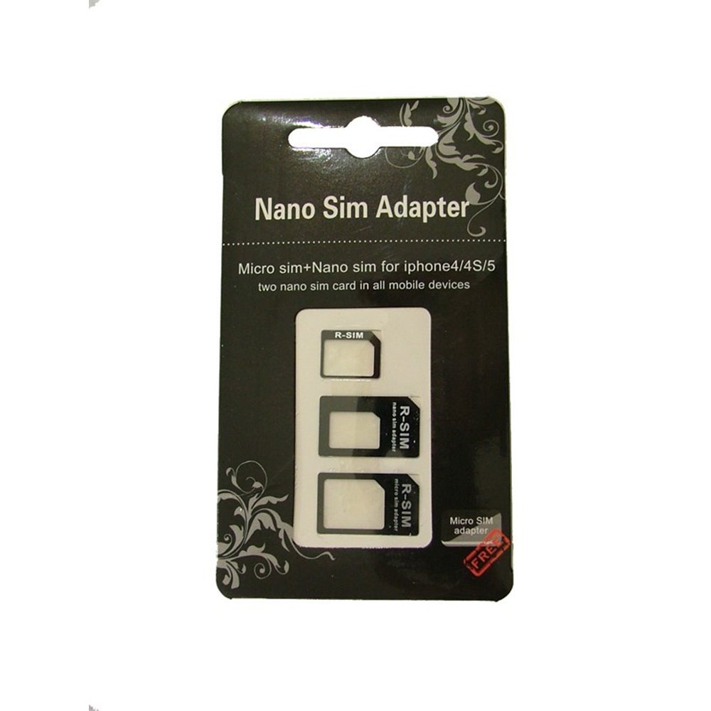 Adaptér SIM 3v1 , Micro sim a Nano sim adaptér