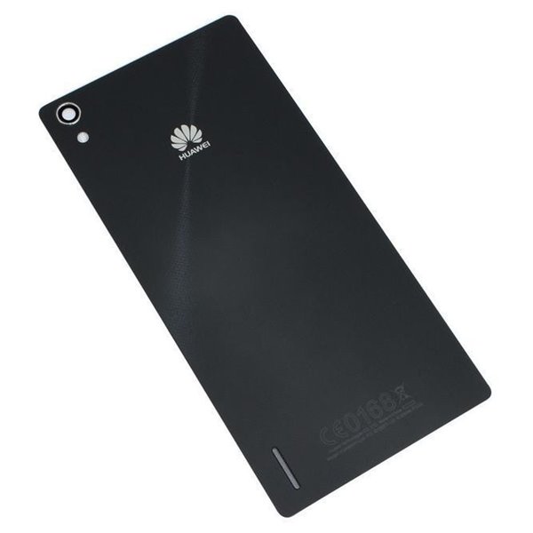 Náhradný kryt Huawei P7 Ascend čierny zadný