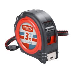 Meter zvinovací, 3m, šírka pásu 19mm, EXTOL PREMIUM