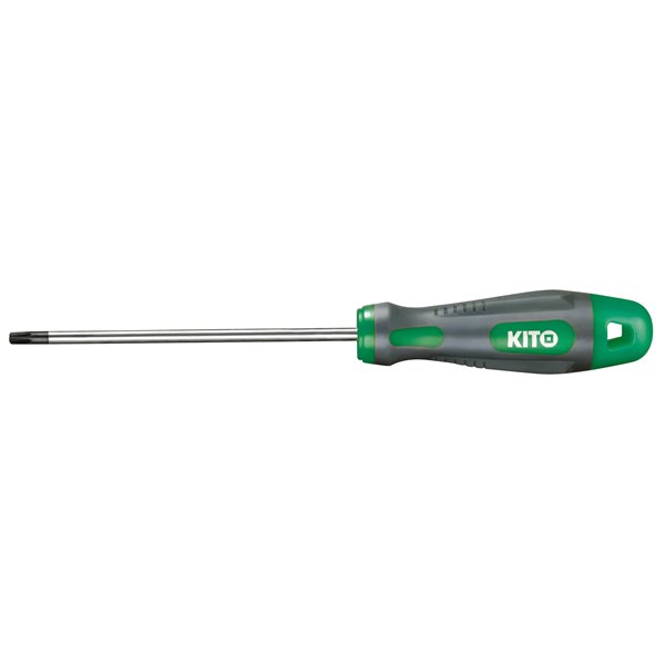 Skrutkovač Torx s dierkou S2, magnetický, predĺžený, TTa30x200mm, S2, KITO