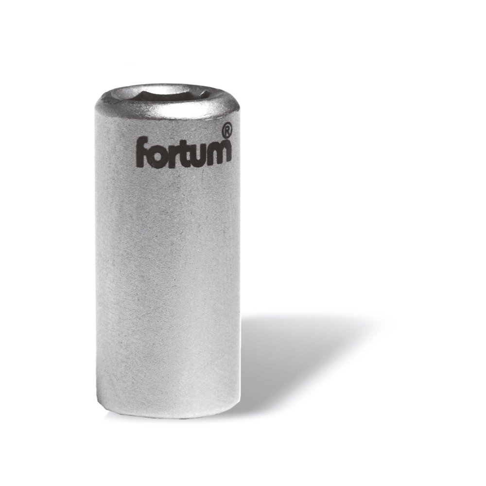 Adaptér na bity, štvorhran 1/4” na vonkajší šesťhran 1/4”, FORTUM