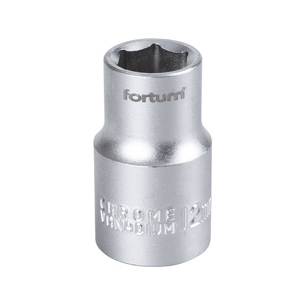 Hlavica nástrčná, 12mm, 1/2”, FORTUM