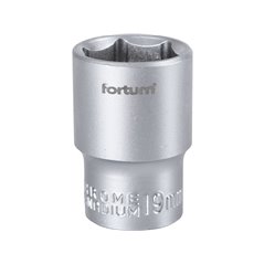 Hlavica nástrčná, 19mm, 1/2”, FORTUM