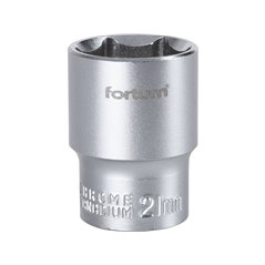 Hlavica nástrčná, 21mm, 1/2”, FORTUM