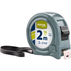 Meter zvinovací, 2m, šírka pásu 16mm, EXTOL CRAFT