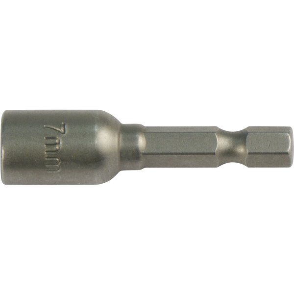 Hlavica nástrčná so 6-hrannou stopkou 1/4'' magnetická, Cr-V, 7x48mm, S2, KITO