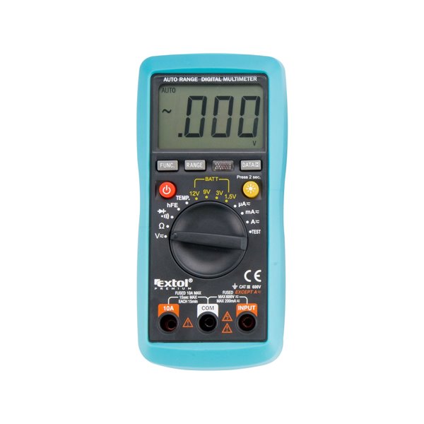 Multimeter digitálny s automatickou voľbou rozsahov