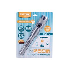 Svietidlo T6 CREE LED, extrémna svietivosť 800lm, akumulátor 2x1500mAh, dĺžka 270mm