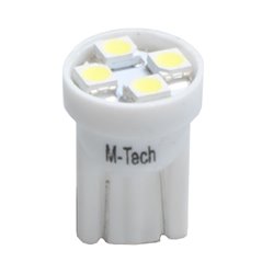 LED L017W - W5W 4xSMD3528 White