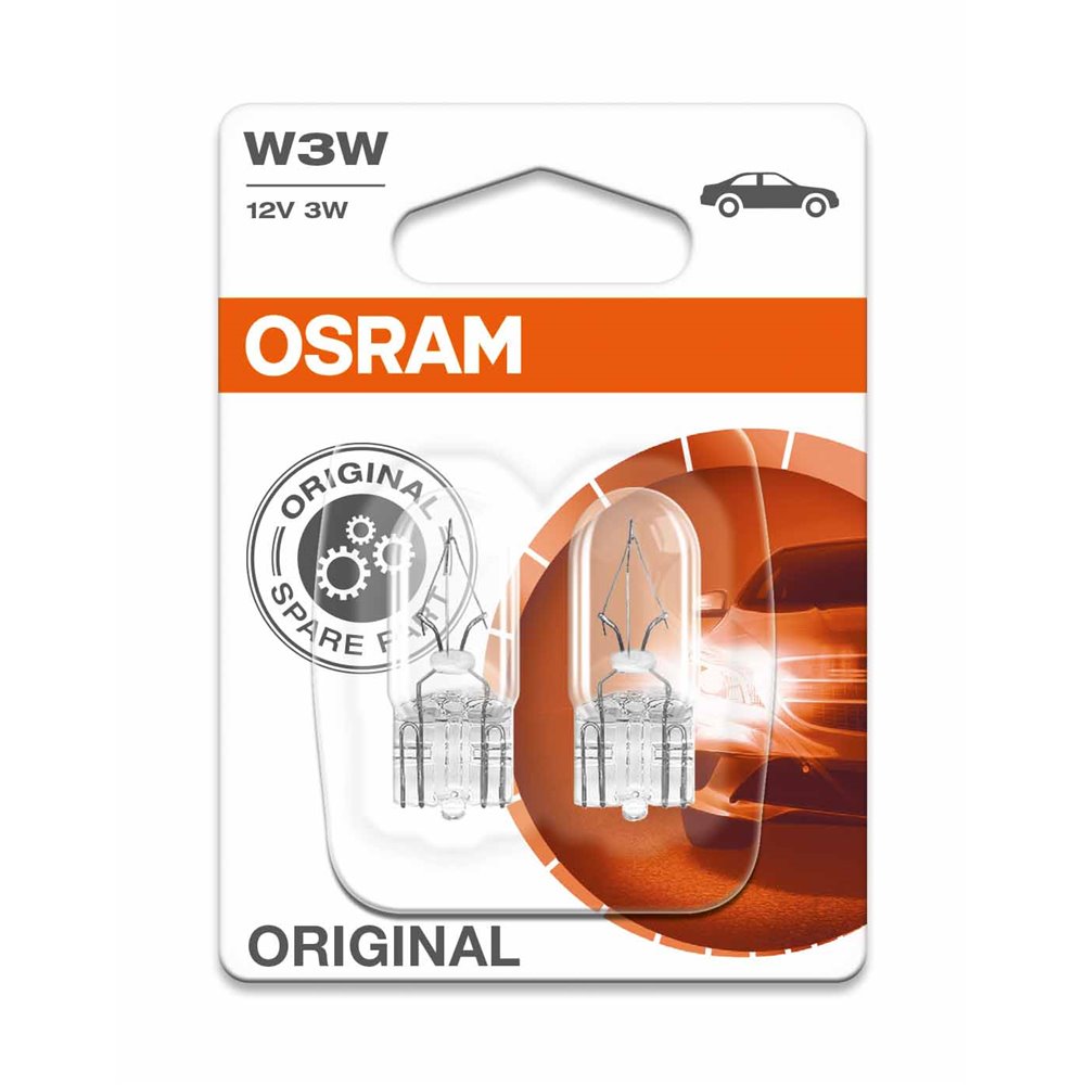OSRAM Original 2821-02B W2,1x9,5d 12V 3W W3W 02B