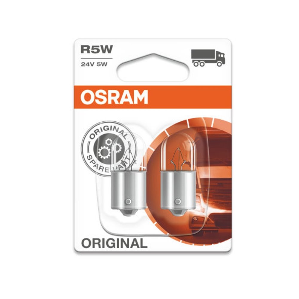 OSRAM Original 5627 BA15s 24V 5W R5W 02B