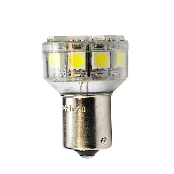 LED L076W - BAY15d 18xSMD5050 White