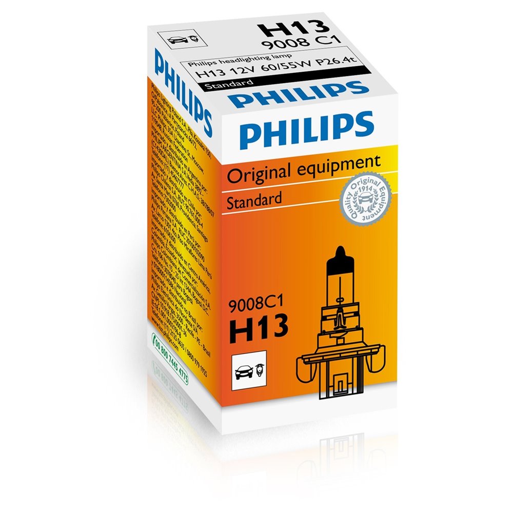 Philips H13 P26,4t 12V 60/55W C1